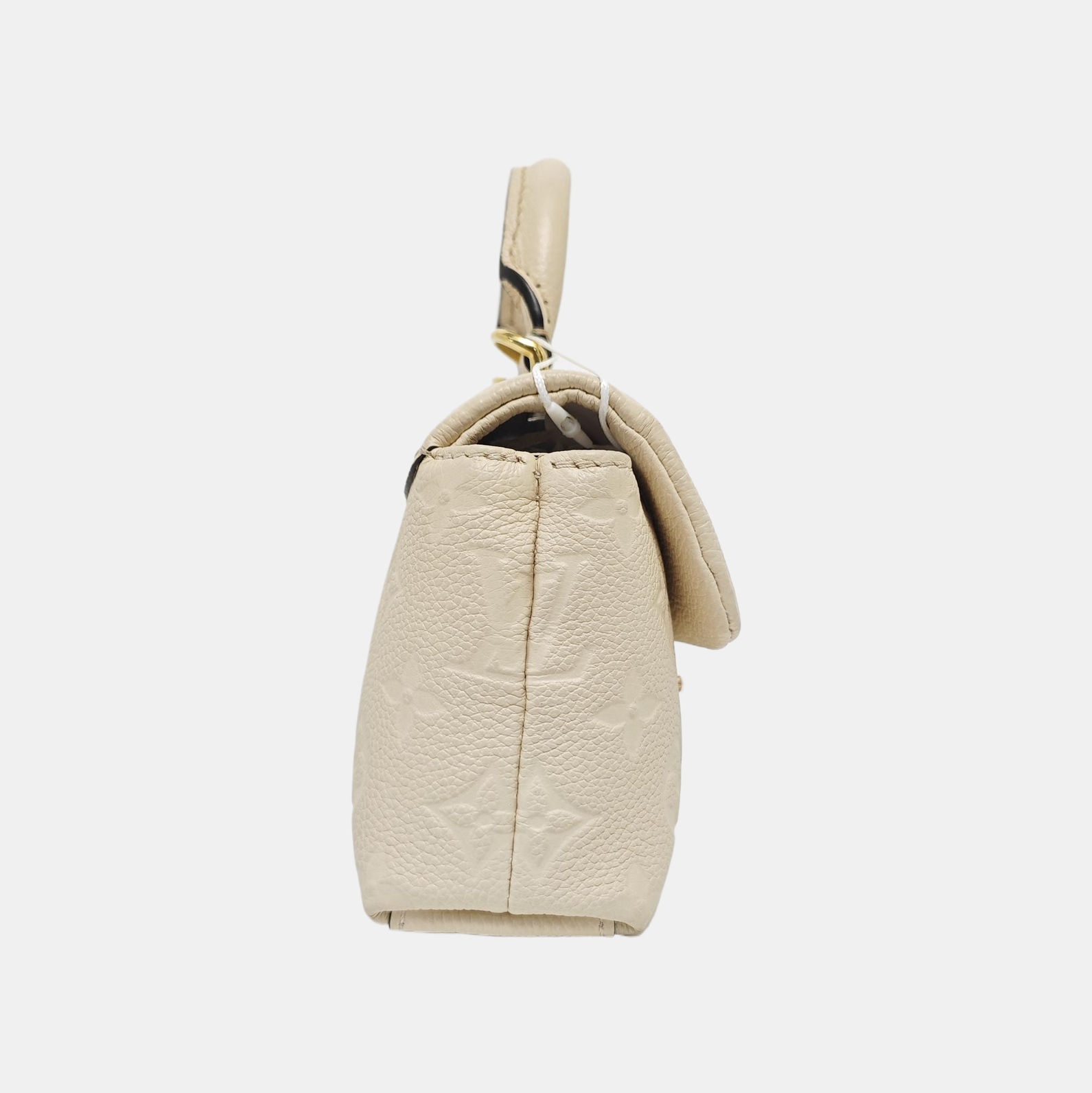 NANO MADELEINE Nano Monogram Calfskin Beige