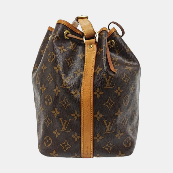 NÉONOÉ PM Monogram Coated Canvas Brown