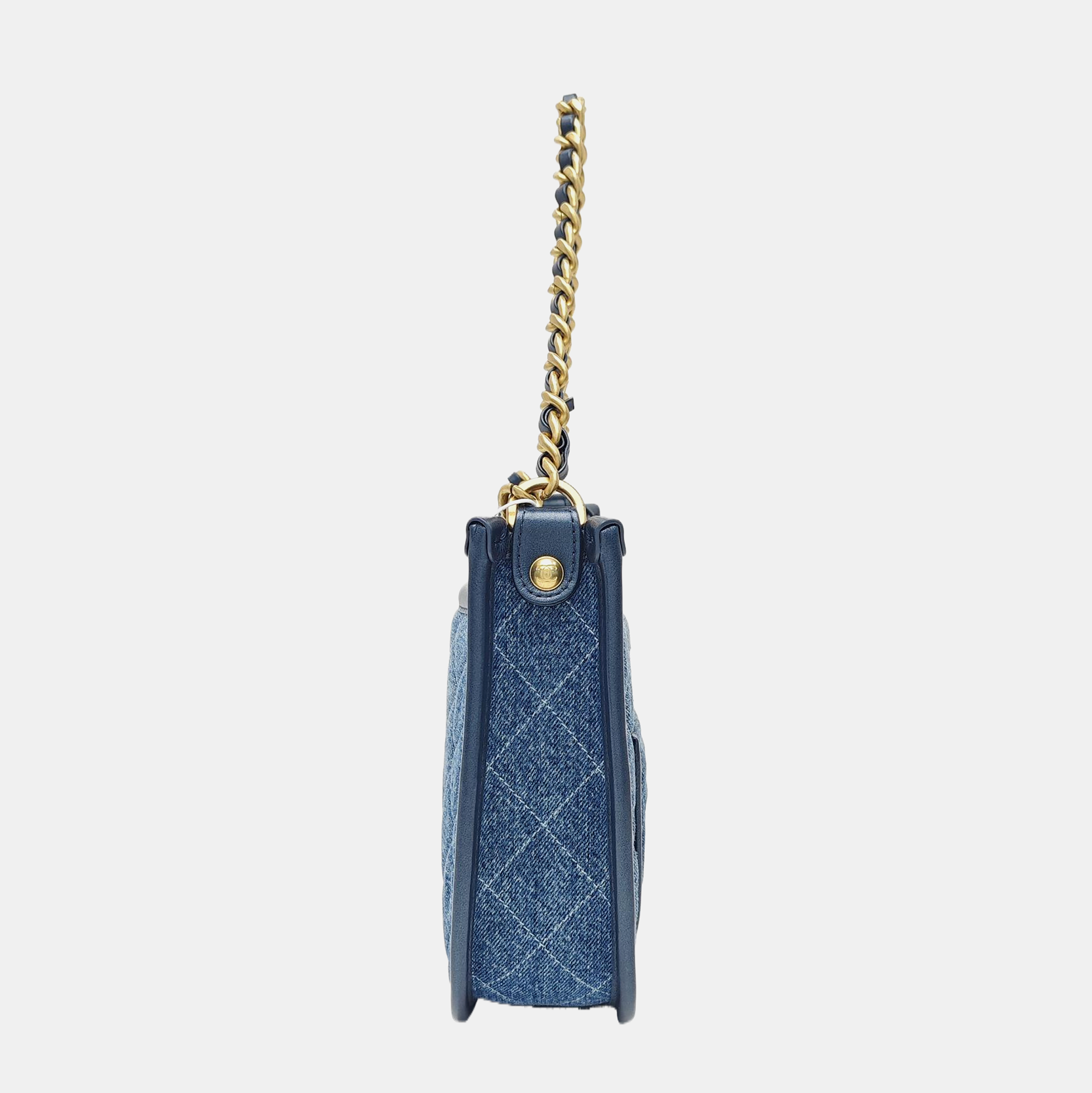 HOBO Quilted Denim Blue