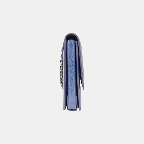 Ginny Calfskin Blue