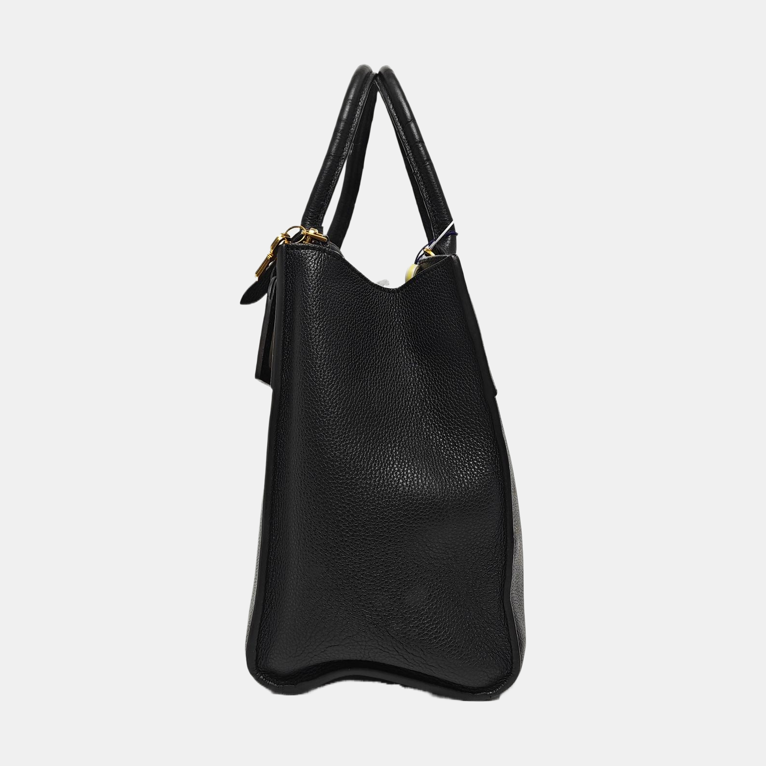 CITY STEAMER MM Calfskin Black