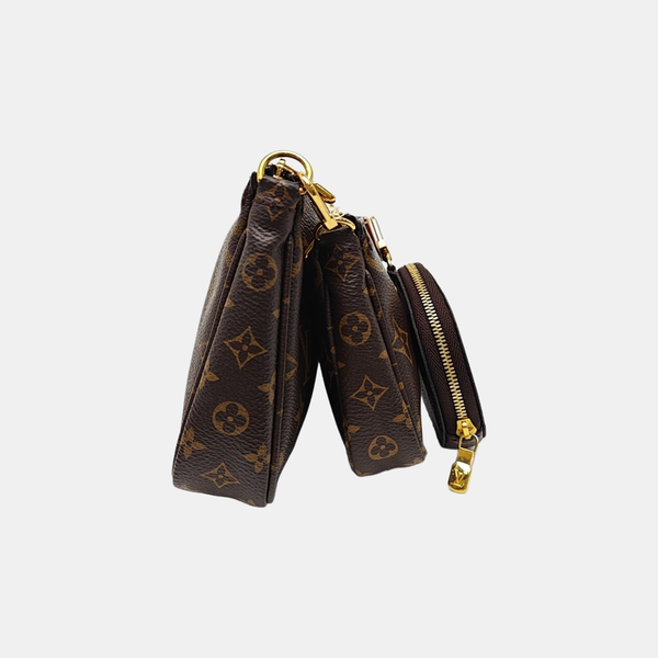 MULTI Monogram Coated Canvas Brown