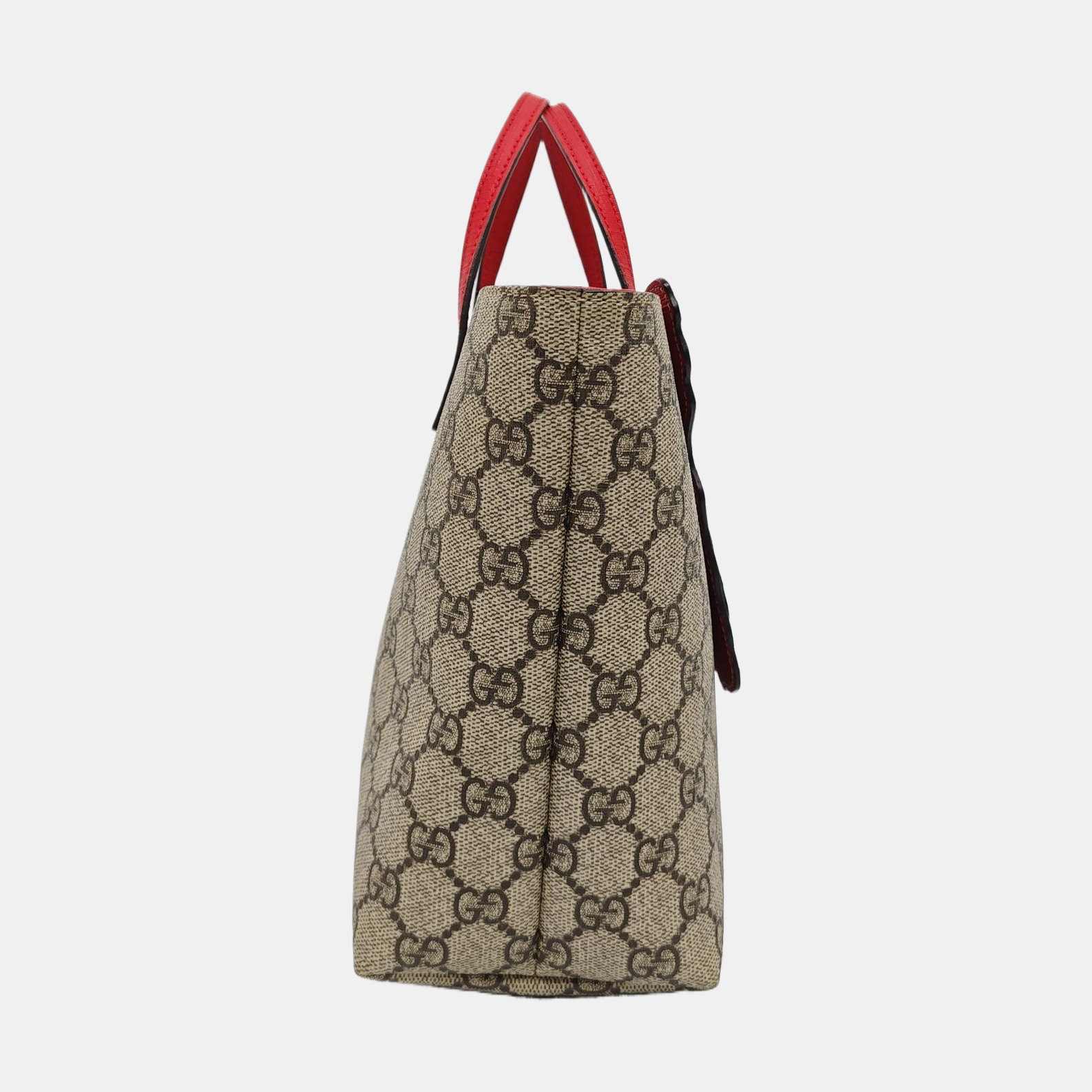 Children’s GG Bucket Monogram Coated Canvas Beige
