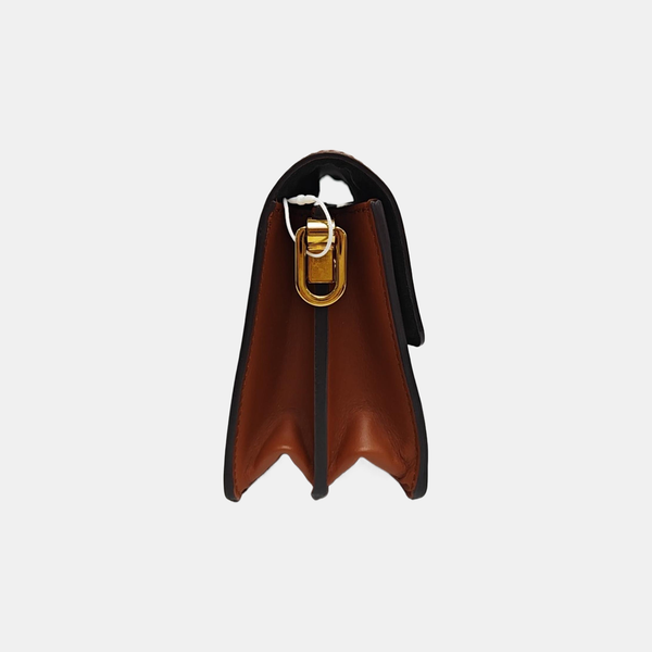 DAUPHINE Mini Monogram Coated Canvas Brown