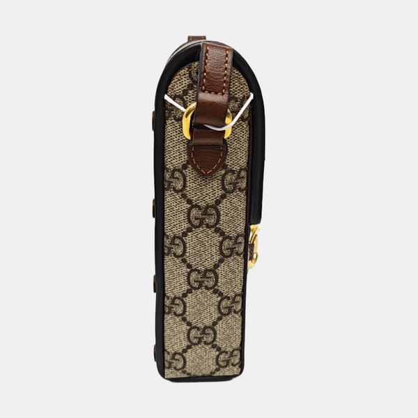 Horsebit 1955 Mini Coated Canvas Beige