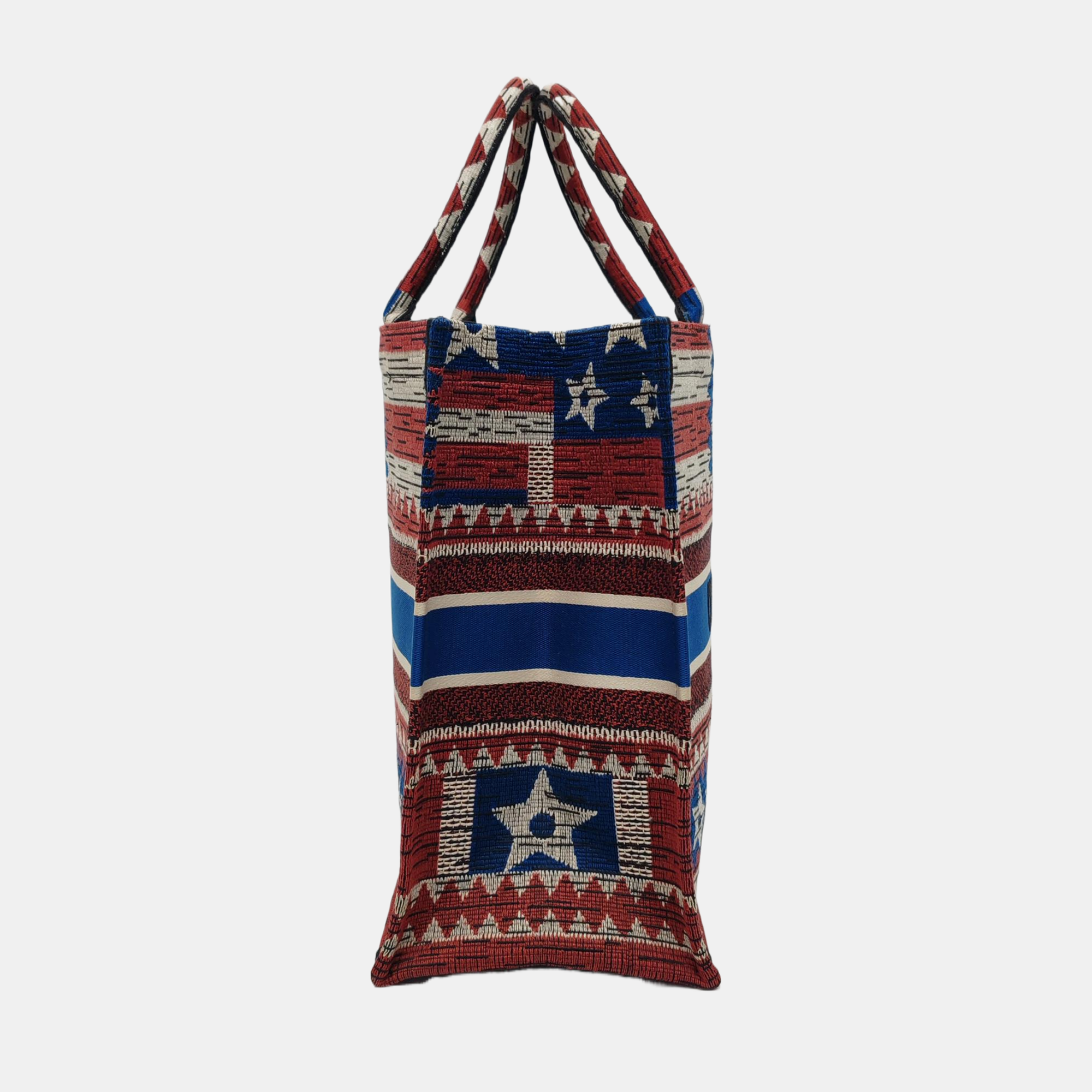 Authenticated pre-owned  Book Tote Large Canvas Multicolor - Tote Bag at Looply