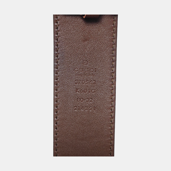 Leather Belt Beige