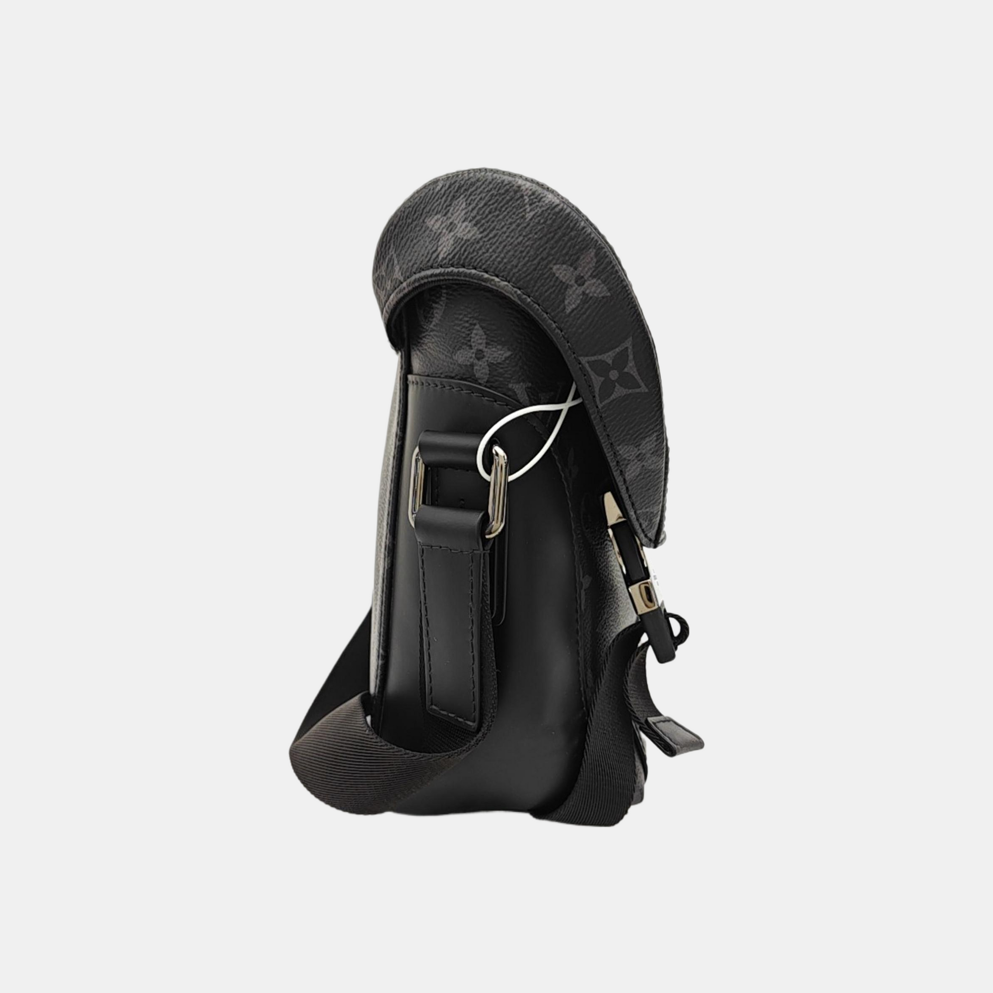 VOYAGER PM Monogram Coated Canvas Black