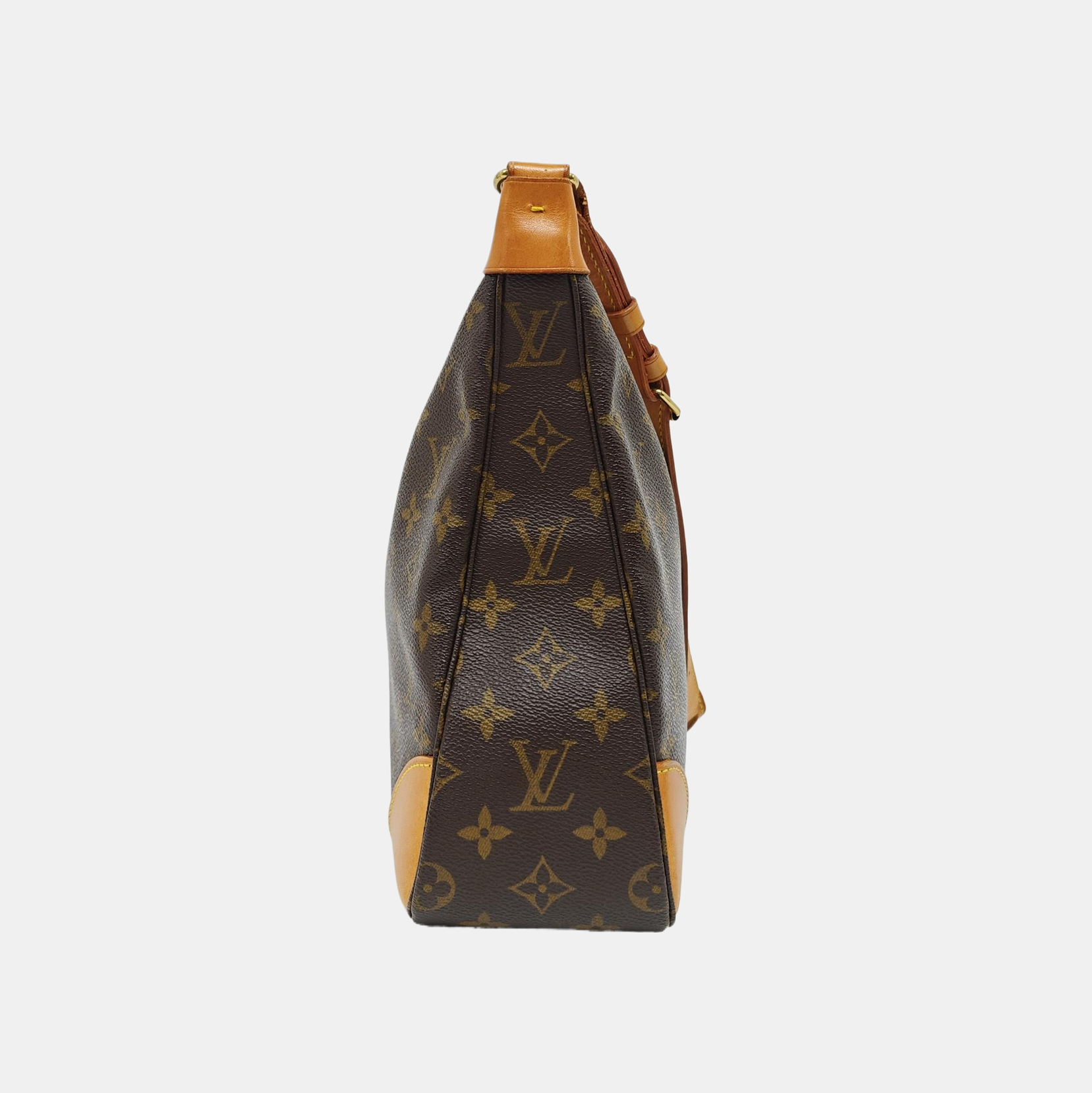 BOULOGNE Monogram Coated Canvas Brown