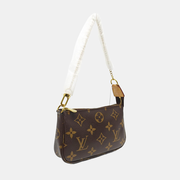 ACCESSOIRES Mini Monogram Coated Canvas Brown