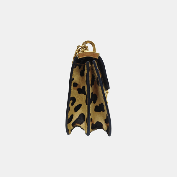 Horsehair Shoulder Bag Brown