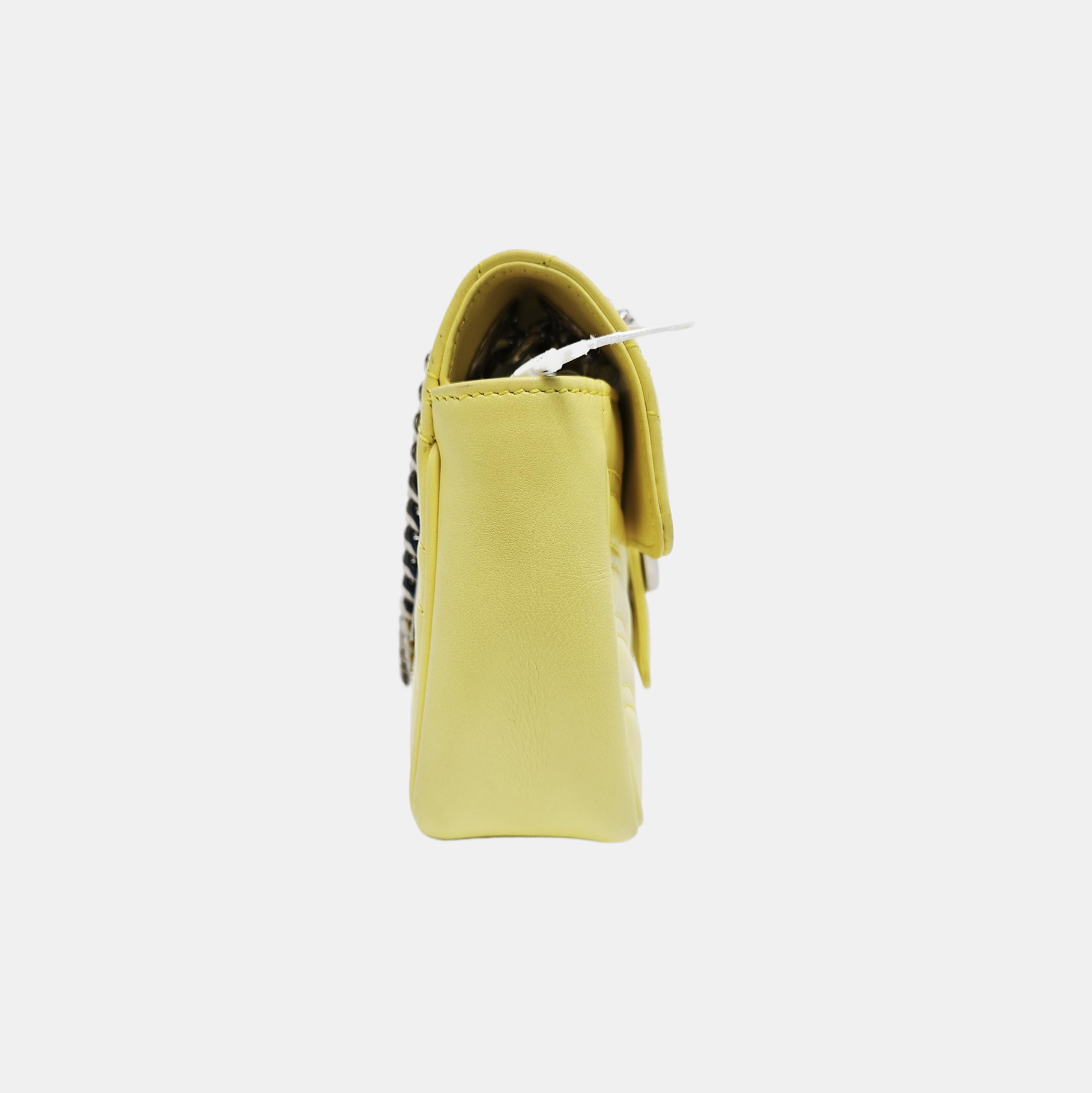 GG Marmont Small Quilted Calfskin Yellow