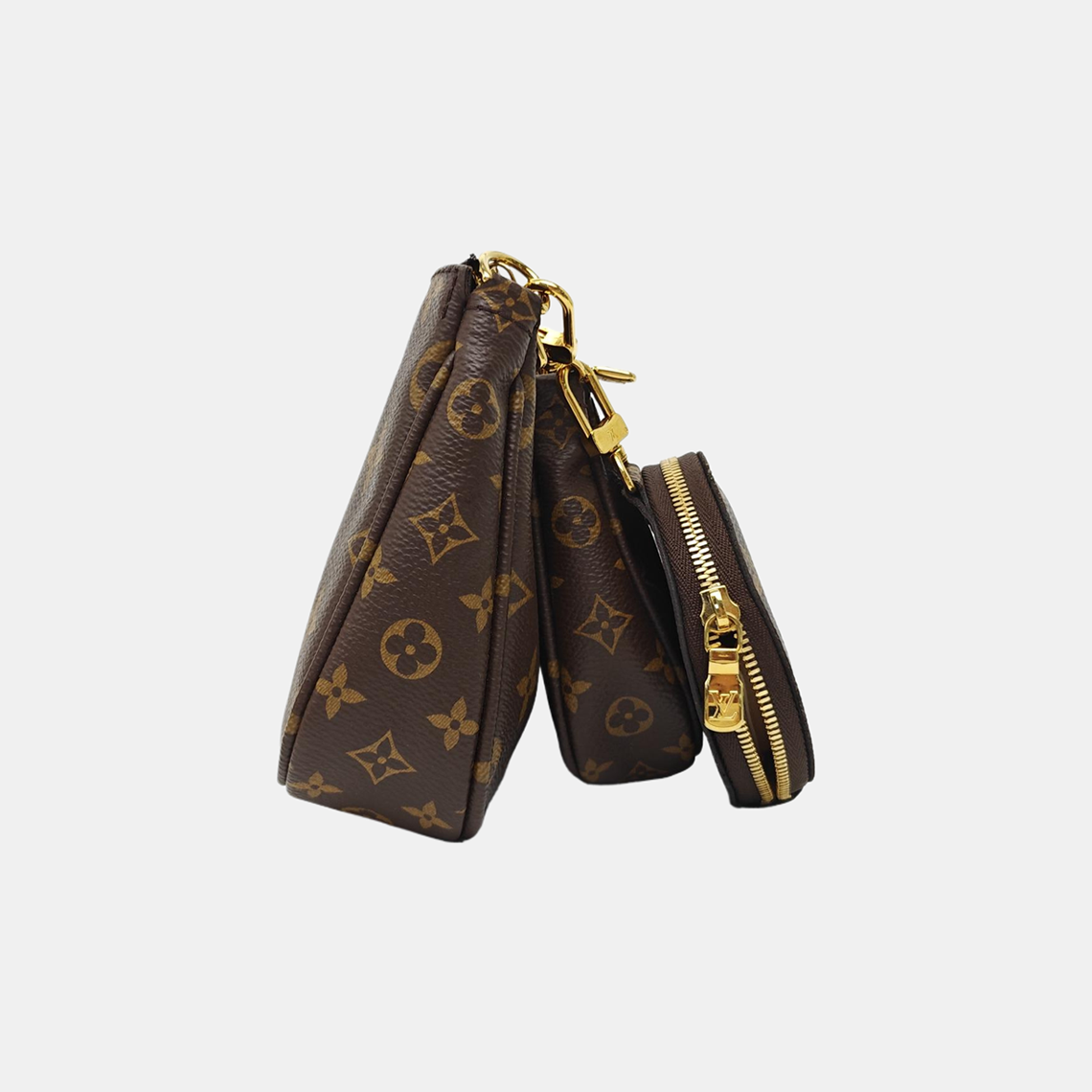 MULTI Monogram Coated Canvas Brown