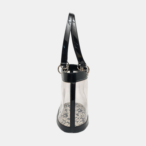 Plastic Top Handle Bag Clear