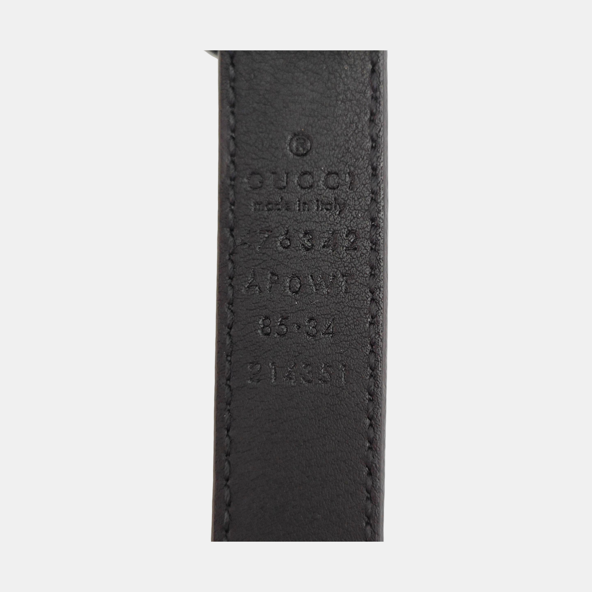 Leather Belt Black