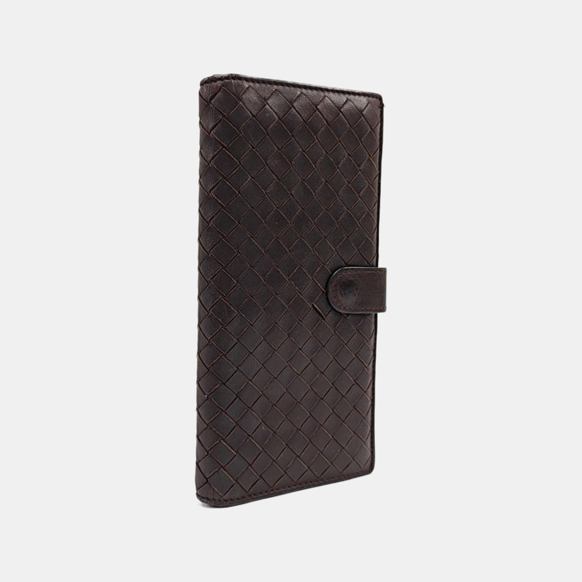 Lambskin Wallet Brown