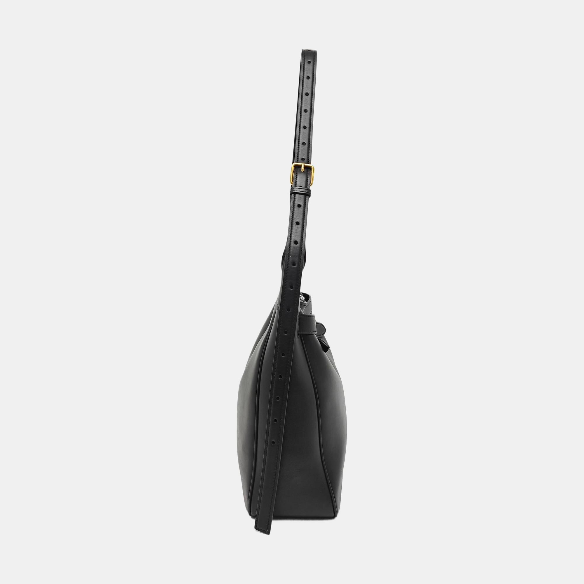 BEL AIR Small Calfskin Black