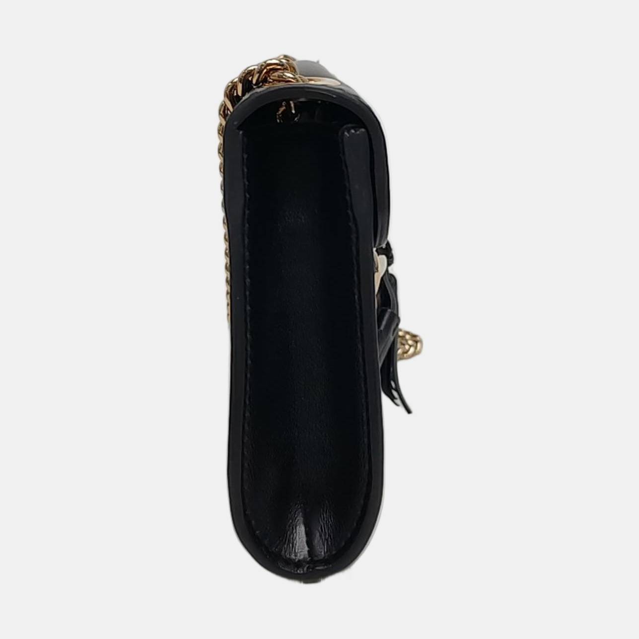 Emily Chain Calfskin Black