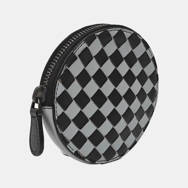 Calfskin Coin Purse Multicolor