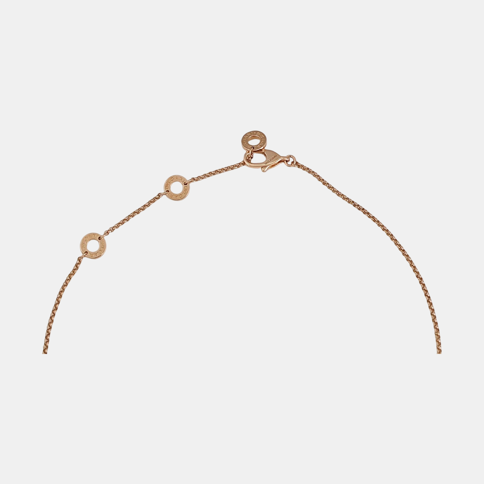 B.ZERO1 18k Rose Gold Necklace