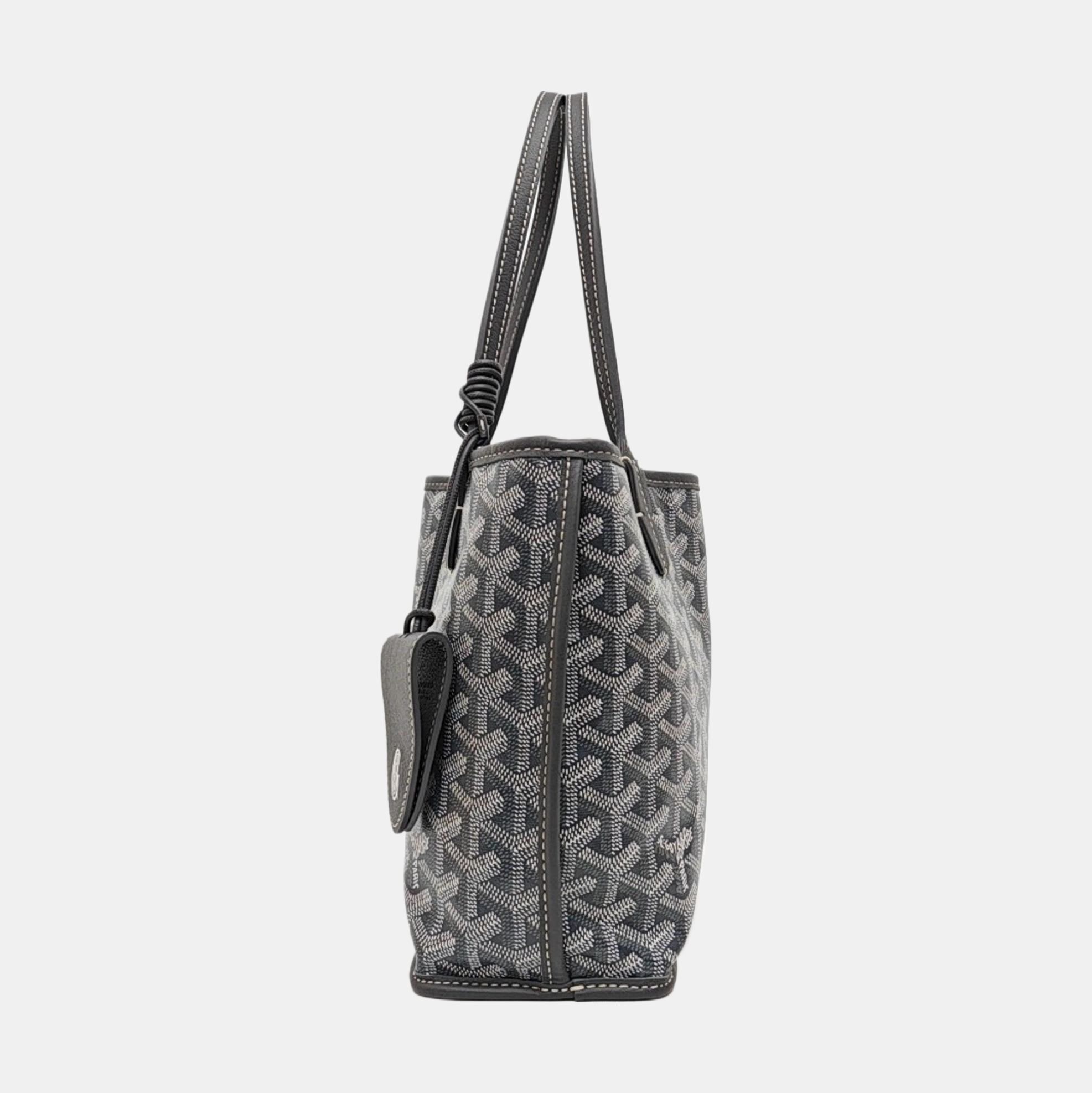 Anjou Coated Canvas Gray