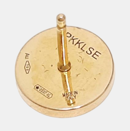 BVLGARI BVLGARI 18k Rose Gold Stud Earrings