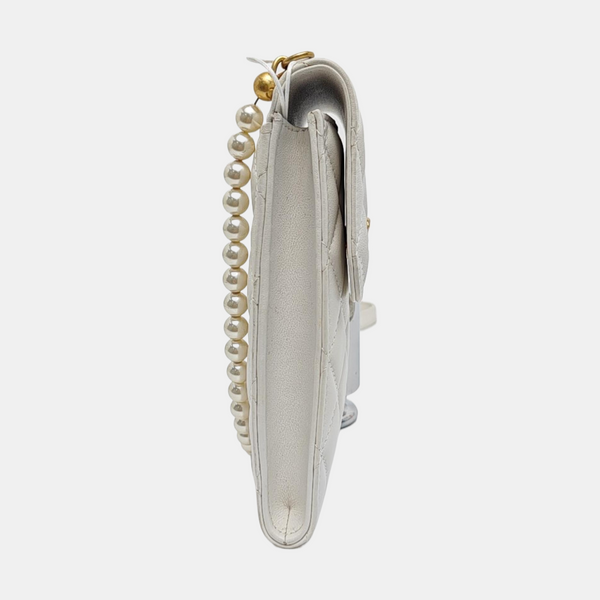 Quilted Calfskin White