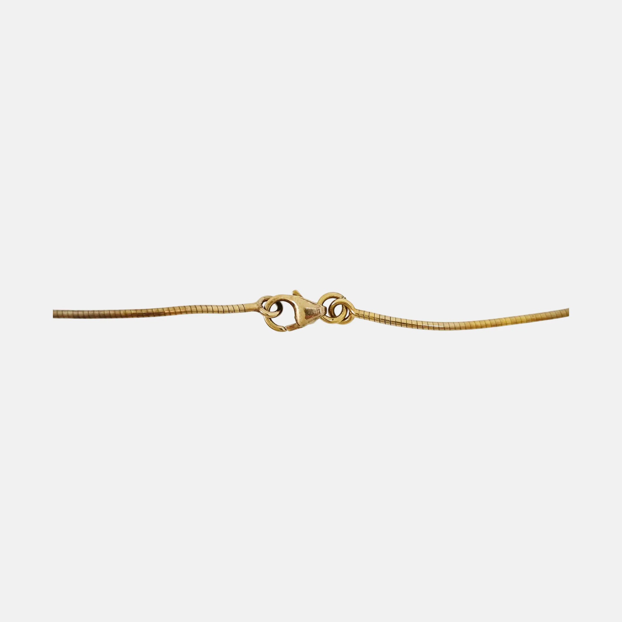 Cage D'h Metal Gold Necklace
