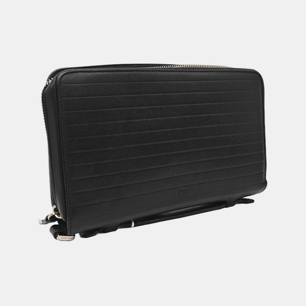 Calfskin Clutch Black
