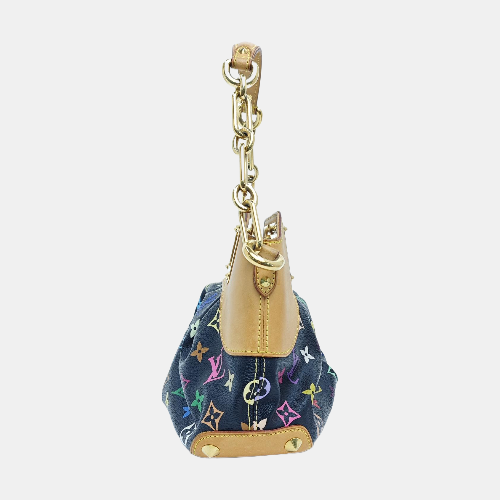 LV × TM JUDY PM Monogram Coated Canvas Black