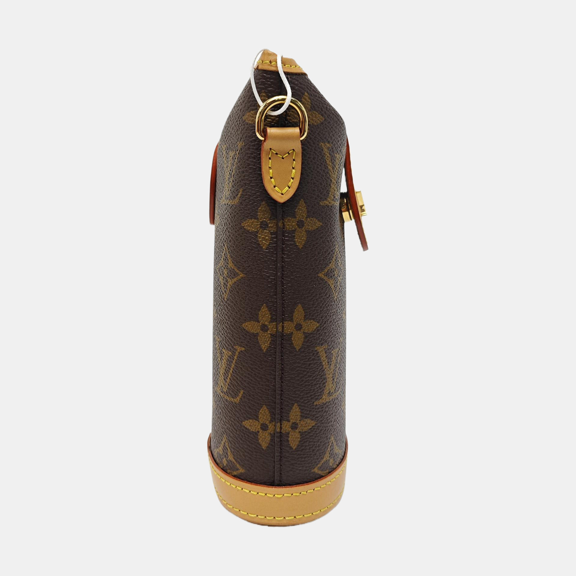 FOLD ME Monogram Coated Canvas Brown