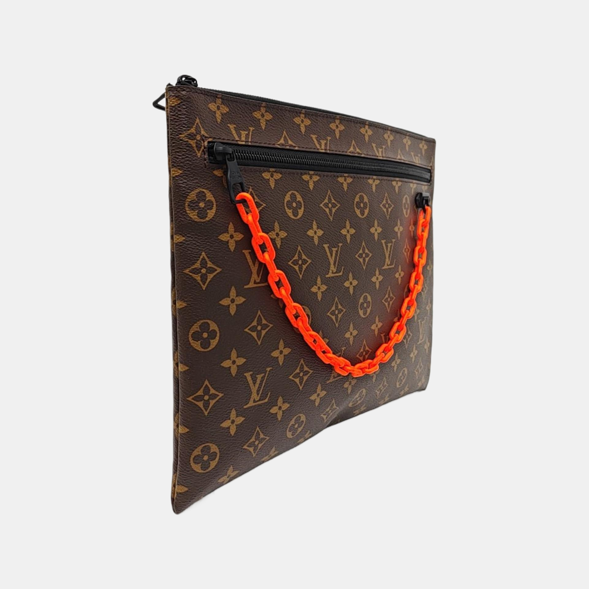 A4 Monogram Coated Canvas Brown