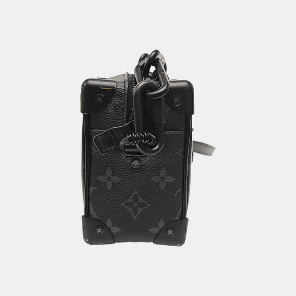 SOFT TRUNK Mini Monogram Coated Canvas Black