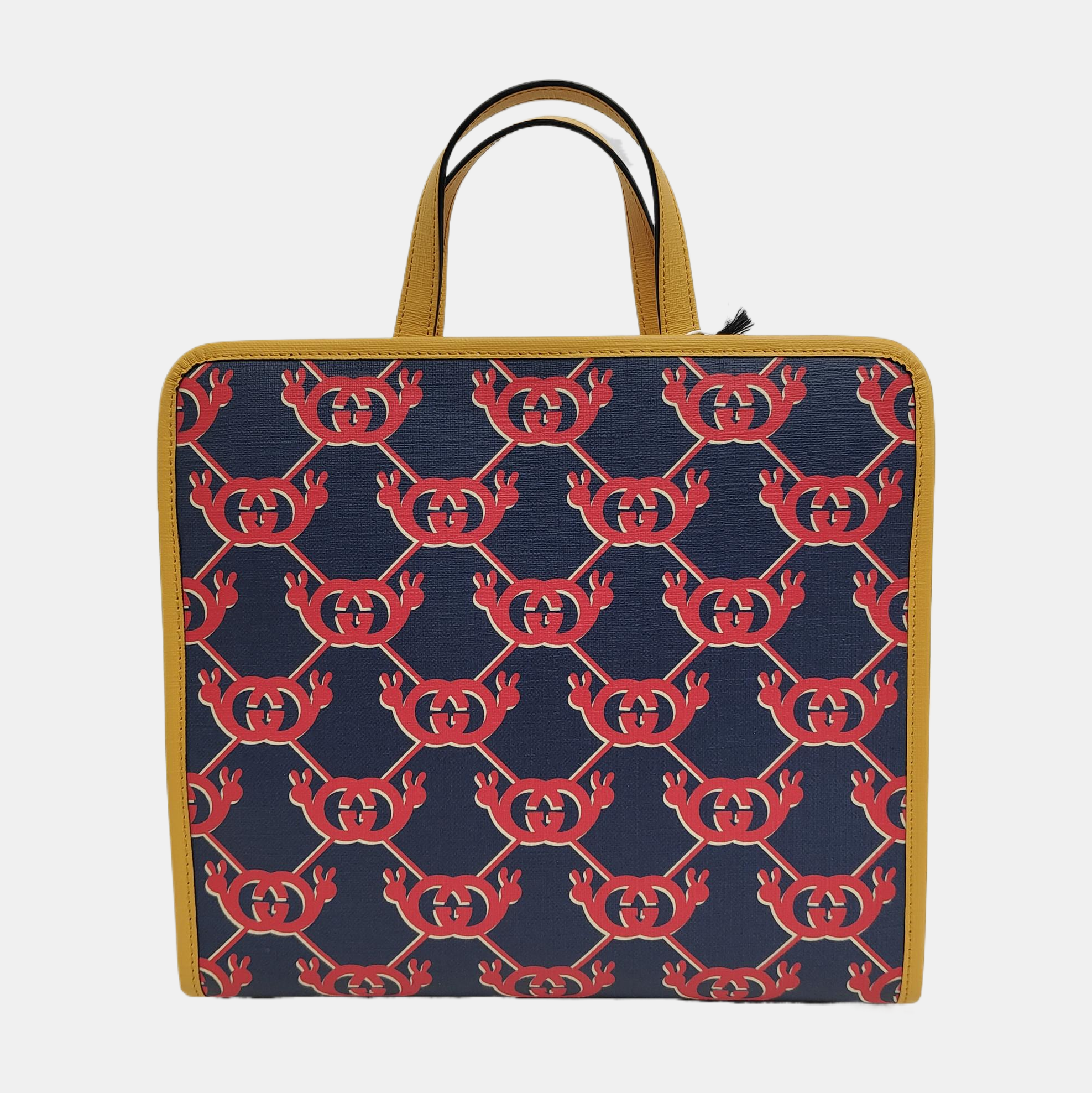 Monogram Coated Canvas Blue