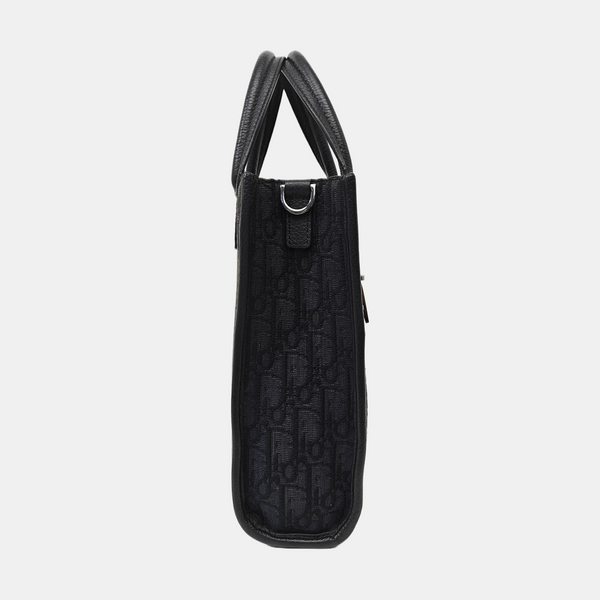 Safari Oblique Canvas Black