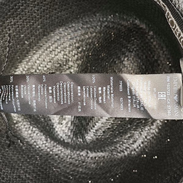 Polyester Hat Black