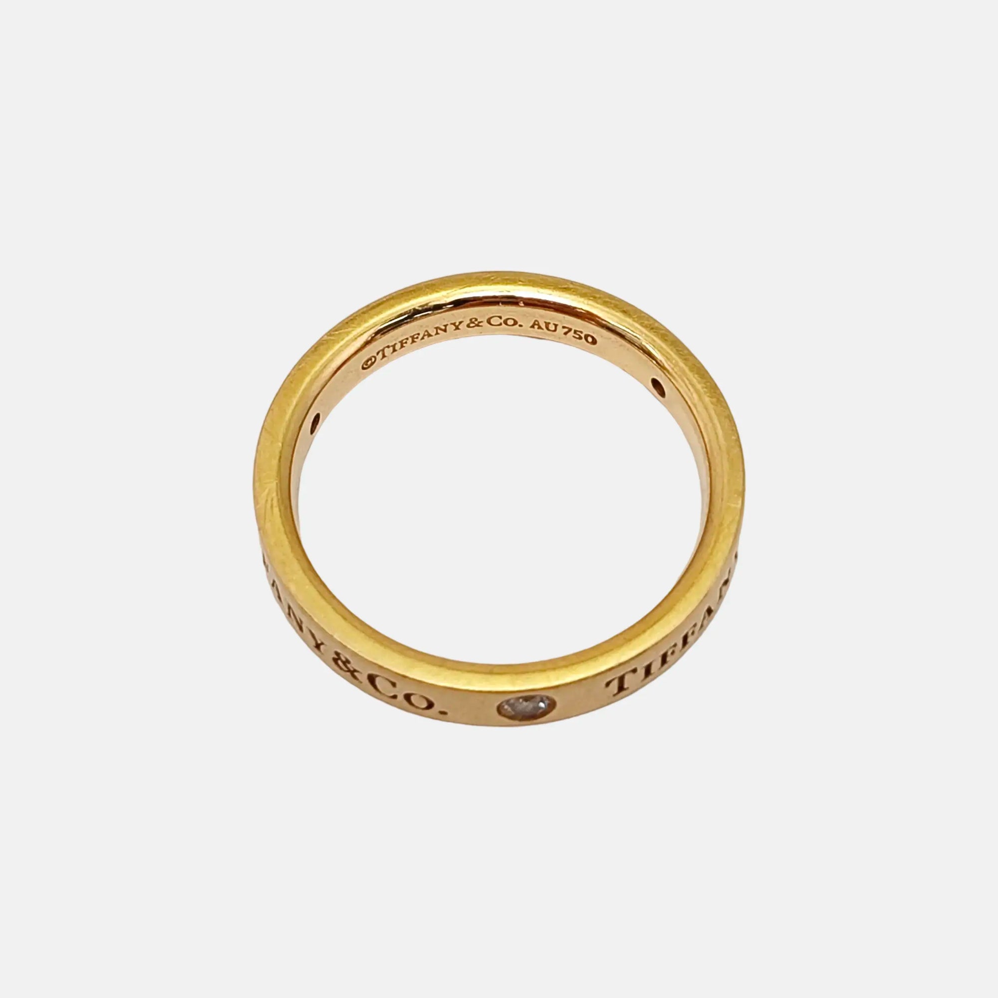 Tiffany &amp; Co. 18k Rose Gold Ring EU 51