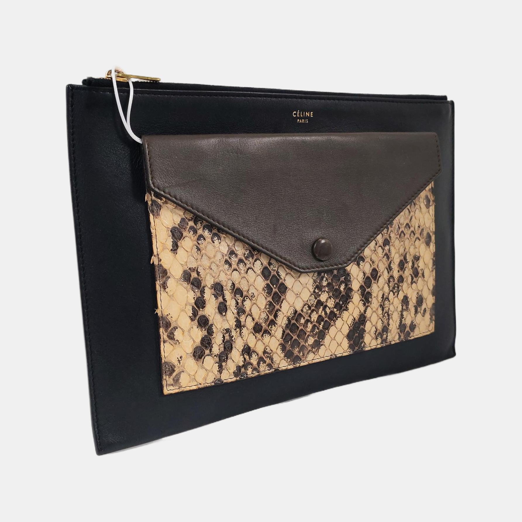 POCKET Calfskin Black