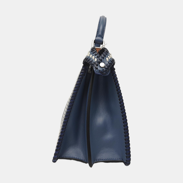 Peekaboo Small Calfskin Blue