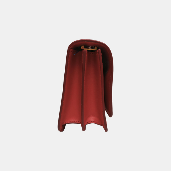 TB Small Calfskin Red