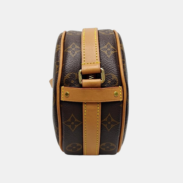 BOITE CHAPEAU PM Monogram Coated Canvas Brown