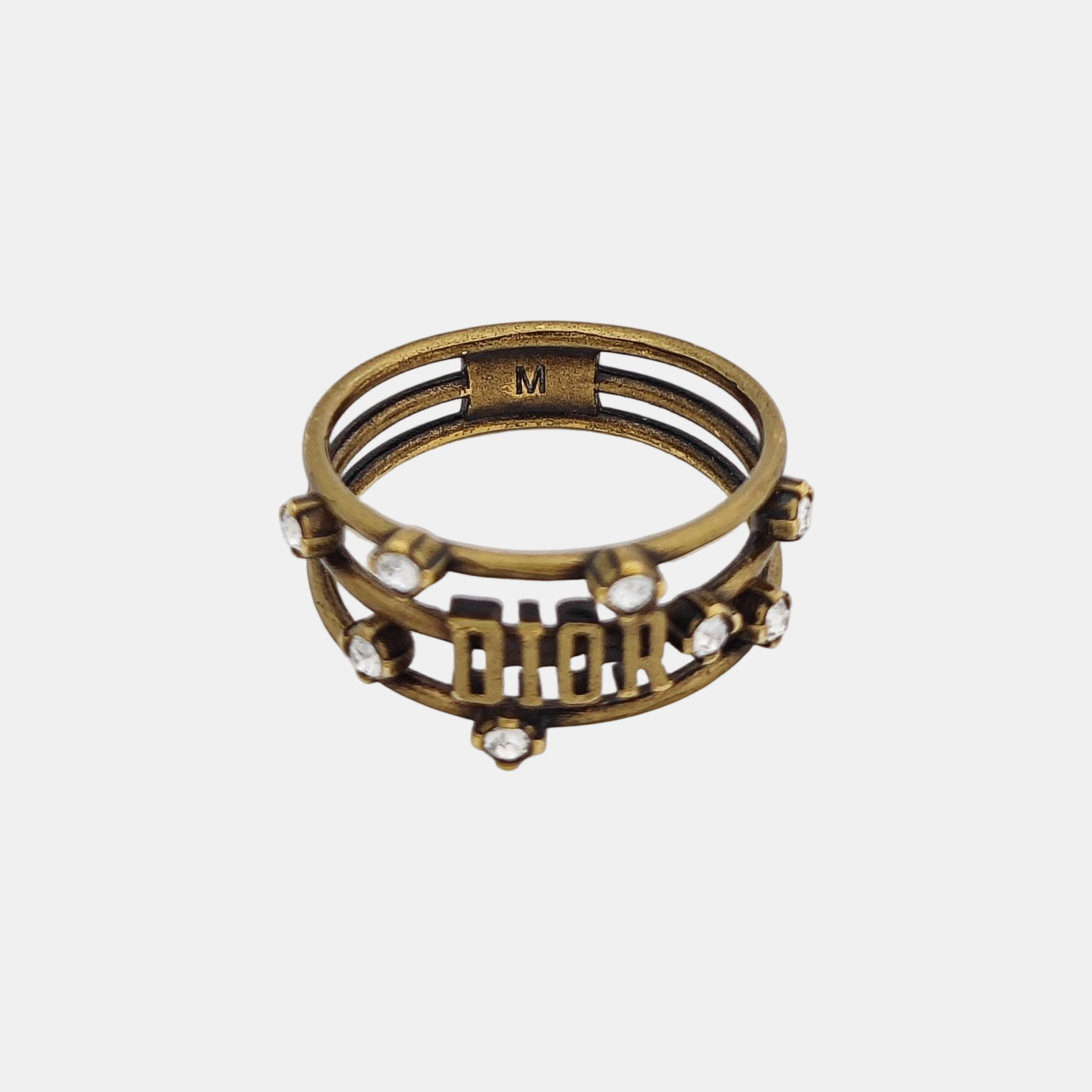 Metal Gold Ring EU 52