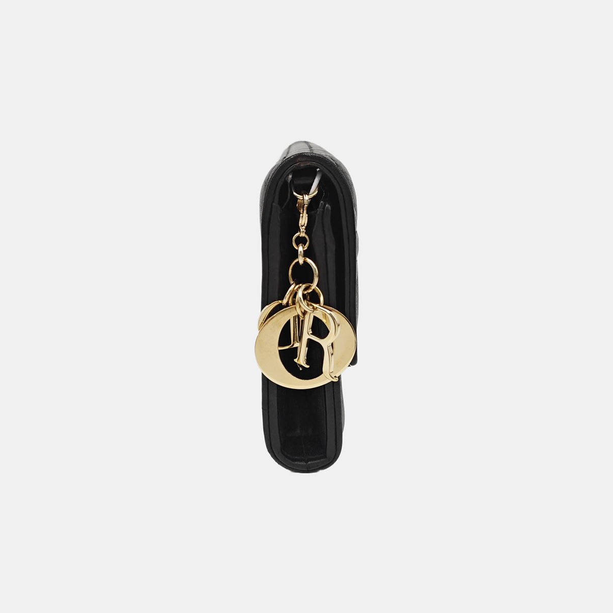 Lady Dior Small Cannage Lambskin Black