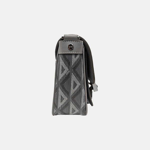 Hit The Road Coated Canvas Gray
