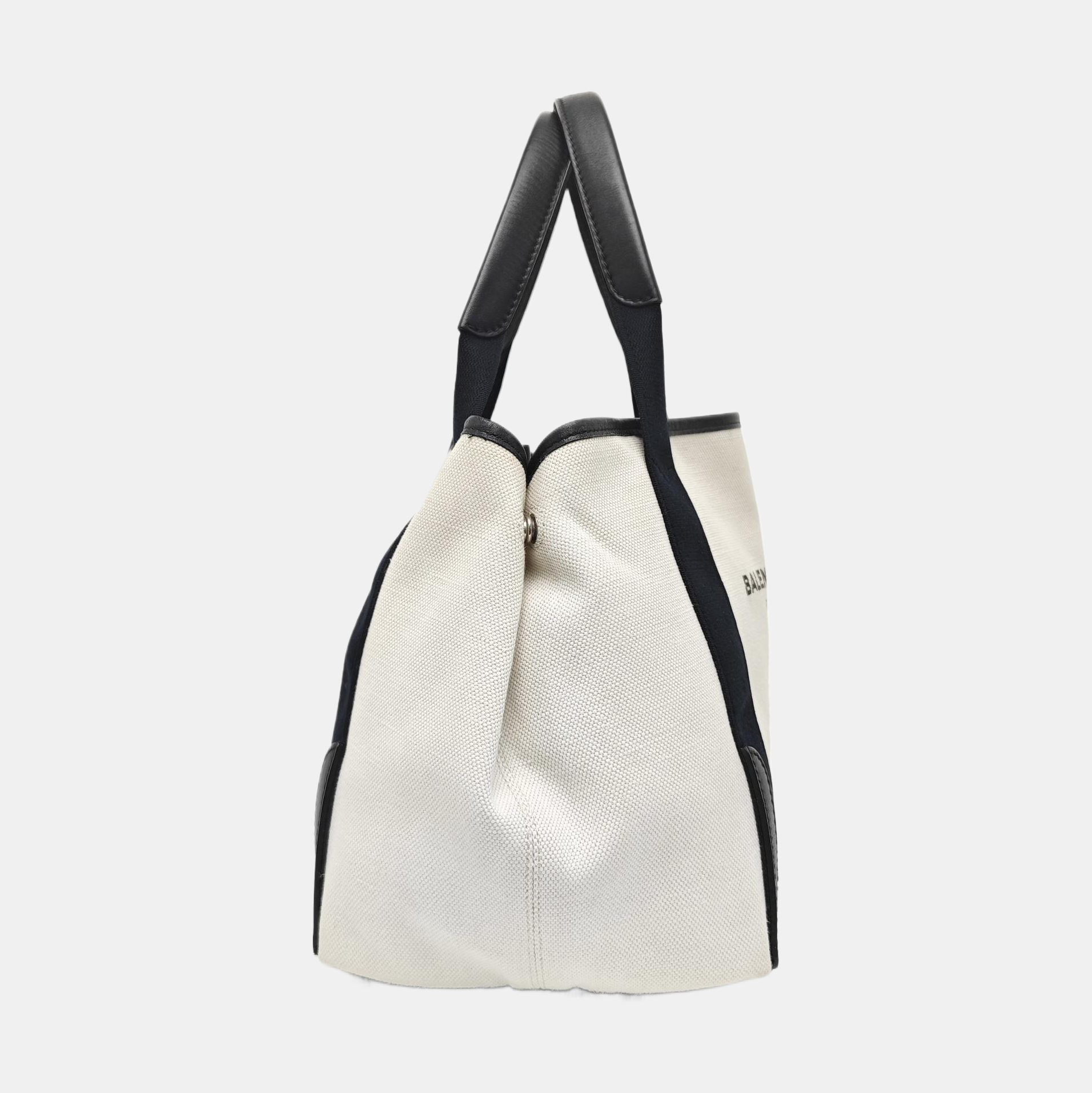 Navy Small Canvas White