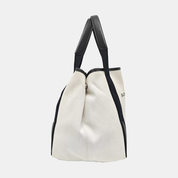 Navy Small Canvas White