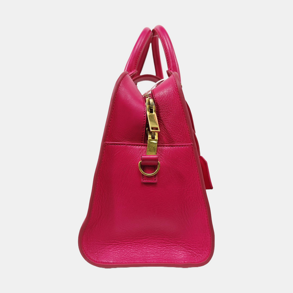 MONOGRAM CABAS Calfskin Red
