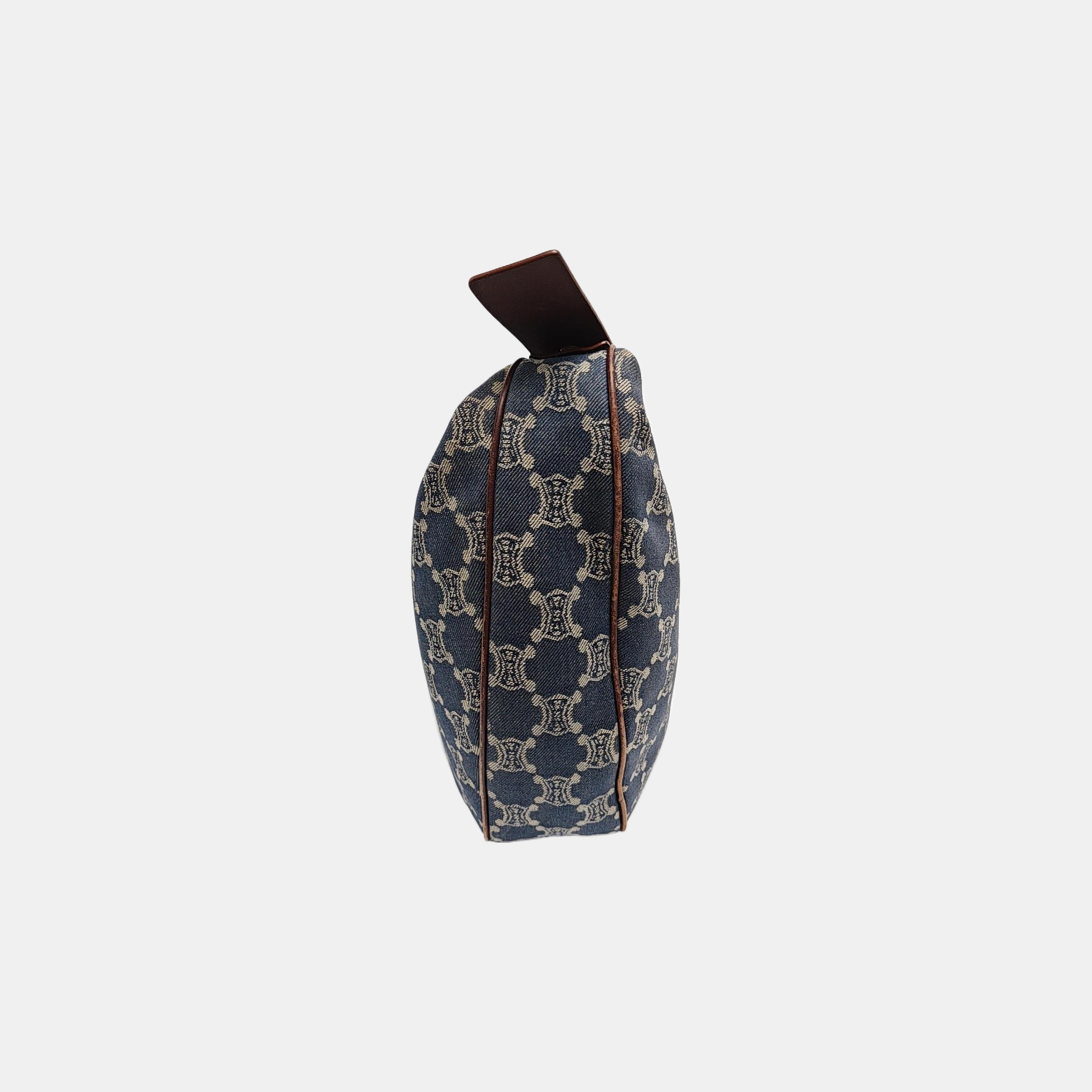 Denim Shoulder Bag Blue