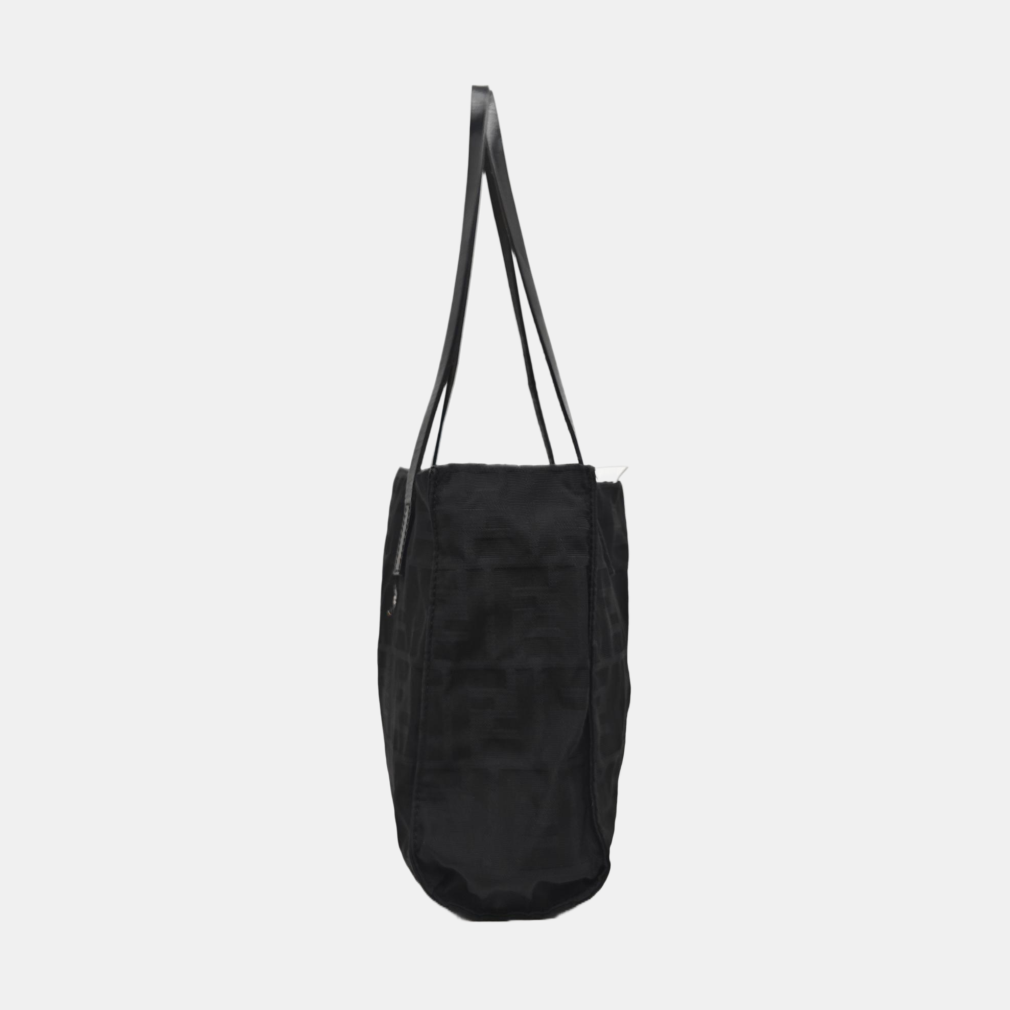 Fabric Tote Bag Black