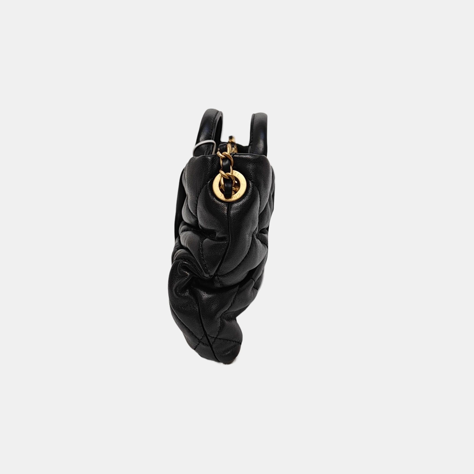 Quilted Lambskin Mini Black
